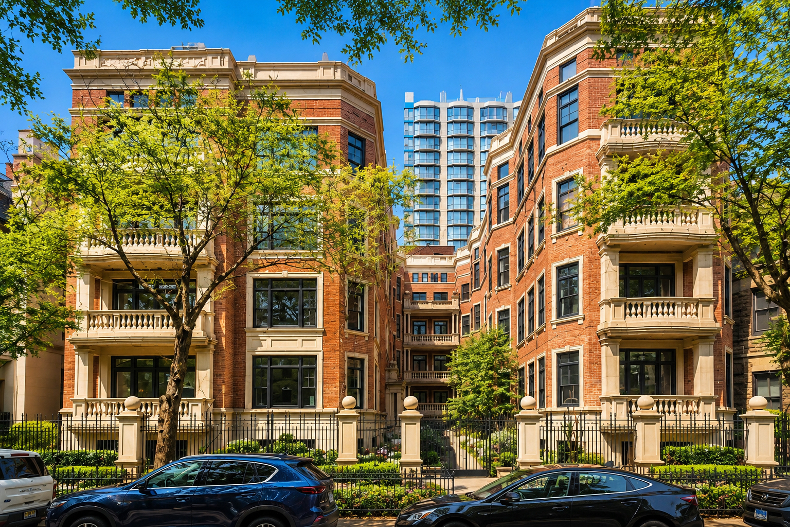 Eight new construction, exclusive, full-floor residences offer a refined lifestyle that blends eclectic interiors with unparalleled luxury and an estimated delivery date of December 2026. Discover an extraordinary opportunity to live boldly at 1447 N. Dearborn, an enduring Gold Coast icon. Nestled on a quiet street, these residences overlook treelined and courtyard views, offering a sense of peace in the heart of the city. Each residence at 1447 N. Dearborn boasts direct elevator access and expansive private outdoor spaces. Residence 1N is a 4 bedroom, 4.1 bath, duplex-down residence with 10 ft ceilings on both levels and exquisite selections for all finishes. With 5215 SQFT of living space, this sprawling condominium lives more like a single-family home. Common areas include a beautifully landscaped courtyard with a graceful fountain that offers a moment of stillness, a wellness room for yoga, meditation, and light exercise, and tandem, attached, heated garage parking for 2-cars. Estimated delivery is late December 2026.