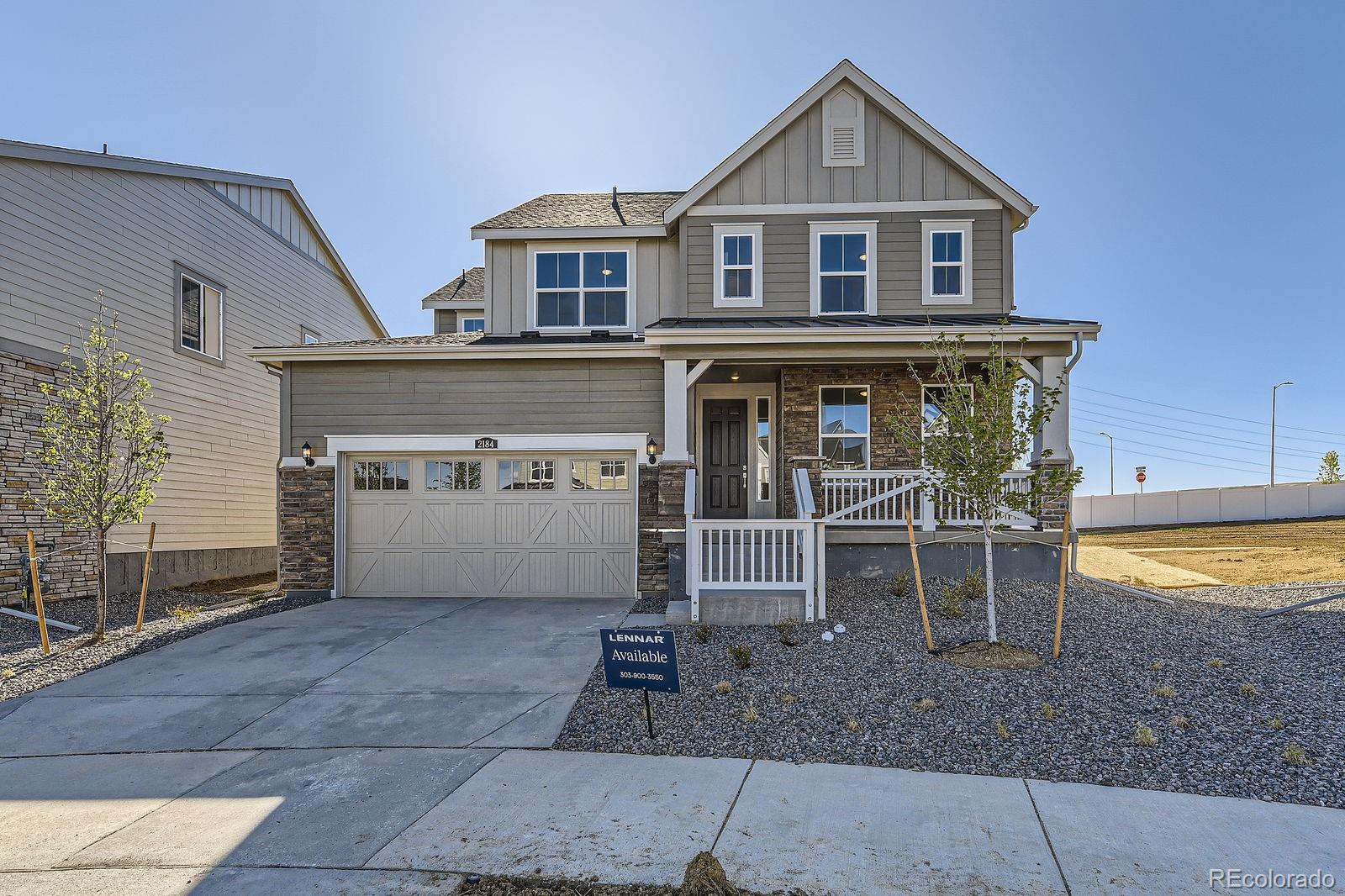**This home eligible for 3.99% FHA / VA  OR 4.50% conventional loan rate when using builder's preferred lender - terms and conditions apply - ask for details*****Contact Lennar today about Special Financing for this home - terms and conditions apply**

Available NOW! This gorgeous 2-story Ashbrook offer a beautiful view from the back deck and features 3 beds, 3.5 baths, dining & great rooms, study, kitchen, loft, unfinished basement and 3 car garage. Beautiful upgrades and finishes including vinyl plank flooring, stainless steel appliances, covered back deck and more. Lennar provides the latest in energy efficiency and state of the art technology with several fabulous floorplans to choose from. Energy efficiency, and technology seamlessly blended with luxury to make your new house a home. Harvest Ridge offers single family homes for every lifestyle. Close to dining, shopping, entertainment and other amenities. Welcome Home! Photo and walkthrough tour are model only and subject to change.