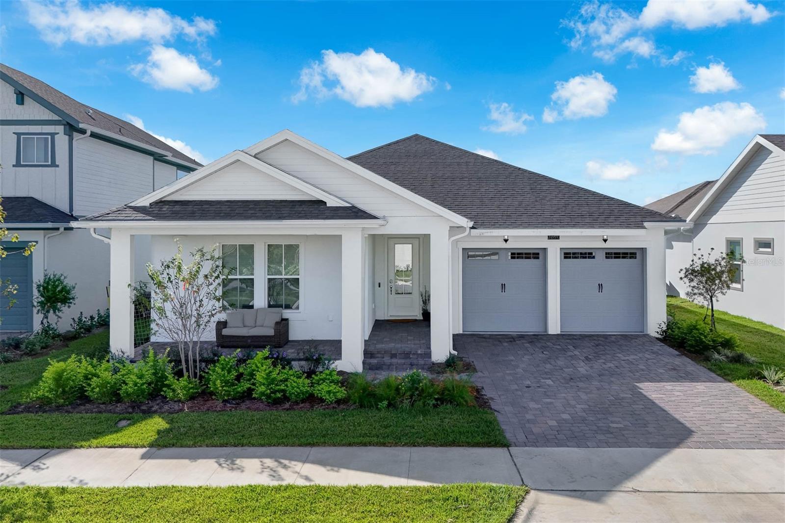 Beautiful modern single family home open floor plan with 4 bedrooms and 3.5 bathrooms located in the desired community of Laureate Park. This waterfront home features a gourmet kitchen with high-end appliances and a spacious island, a luxurious primary suite, and flexible additional bedrooms. Located in a top-rated school district, near dining, shopping places.  Schedule your private tour today!