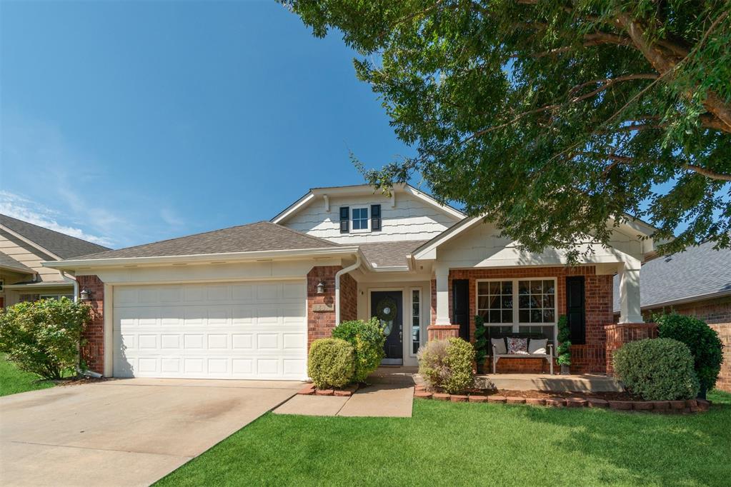 Stunningly updated home in the desirable Valencia community! This 4 bed/2 bath (or 3 bed + study) floor plan is open, spacious, and move-in ready. Recent upgrades include a new roof (2025), beautiful new hardwood floors, a fully remodeled primary bath, and fresh interior and exterior paint.
The kitchen boasts granite countertops, stainless steel appliances, and an oversized island perfect for gathering. The primary suite is a private retreat with vaulted ceilings, walk-in closet and dual sinksl. A large utility room adds extra storage.
Enjoy outdoor living with a covered front porch, expansive covered back patio, and  privacy fence.
Neighborhood amenities include multiple parks, walking trails, splash pad with picnic areas, basketball and baseball courts, and more. This home combines style, comfort, and a prime location! Schedule your private tour today!