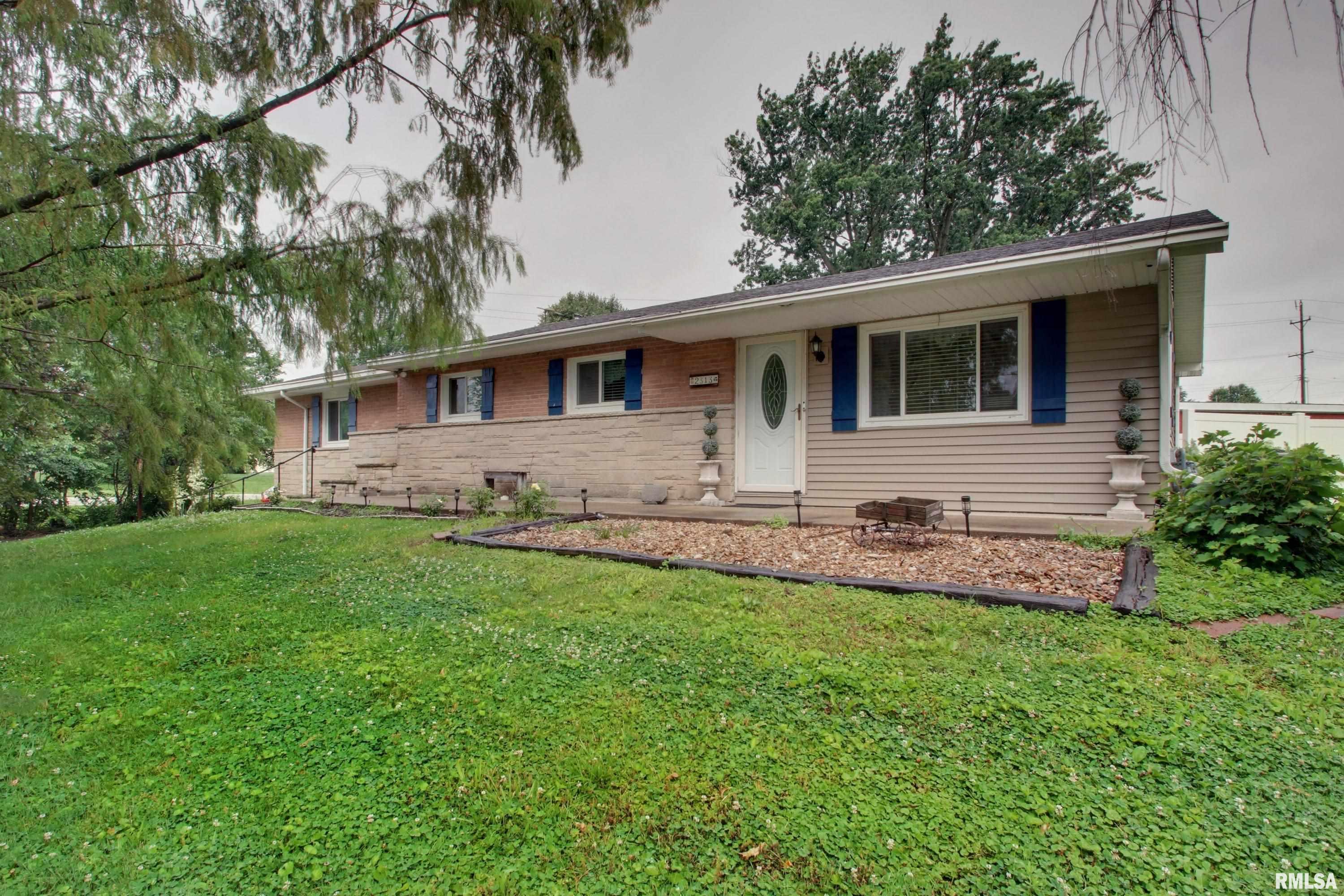 Welcome home to this beautifully maintained brick ranch situated on a spacious half-acre lot! Step inside and enjoy the warmth of hardwood floors, a remodeled kitchen w/granite countertops, updated bathrooms & an open floor plan designed for comfortable living and entertaining. The finished basement expands your living space with a large family room and a versatile area previously used as a craft room, offering endless possibilities. A standout feature of this property is the impressive 24' x 40' insulated garage/outbuilding, erected less than four years ago. The building includes a 10-foot rear overhead door, providing convenient access to the backyard for equipment.  Outdoor living is a delight with a back patio and gazebo, perfect for relaxing or hosting gatherings.  Items conveying: garage shelving marked w yellow stickers & garage refrigerator.  Outdoor items not conveying include the swing, concrete bench & birdhouses.