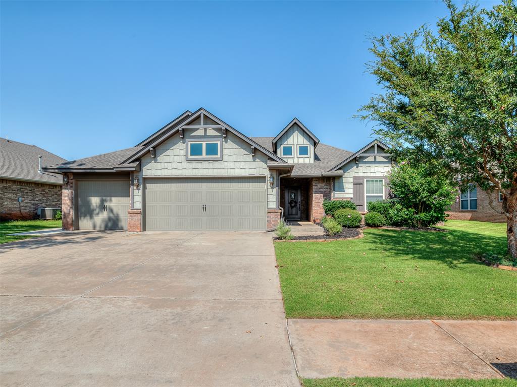 Welcome to 4901 Wister Lane, where comfortable everyday living meets a backyard made for slowing down and enjoying the moment. Located in Kelly Lakes Estates, this inviting 4 bed, 2 bath home offers a warm, easygoing layout with wood-look luxury vinyl plank flooring that brings style, durability, and a cohesive feel throughout.The kitchen is ready for both busy mornings and relaxed evenings, featuring additional built-in cabinetry for valuable storage and a dedicated wine bar that creates the perfect place to serve drinks, display glassware, or set up your morning coffee. The living and dining areas flow together naturally, making the home equally comfortable for quiet nights in or gathering with friends and family.Step outside and discover a backyard designed to be enjoyed. The extended patio provides plenty of room for outdoor dining and entertaining, while the pergola and separate gazebo offer multiple places to relax in the shade, host weekend cookouts, or unwind at the end of the day. The beautifully maintained yard completes the setting, creating a private outdoor escape without ever leaving home.An in-ground storm shelter adds extra peace of mind during Oklahoma weather. Beyond the property, Kelly Lakes Estates offers a community pool, playground, neighborhood lakes, and greenbelt areas, giving residents plenty of ways to enjoy the outdoors and connect with the neighborhood.With thoughtful additions, inviting indoor spaces, and an outdoor area that feels like an extension of the home, 4901 Wister Lane is ready for everyday living, easy entertaining, and plenty of memorable moments.