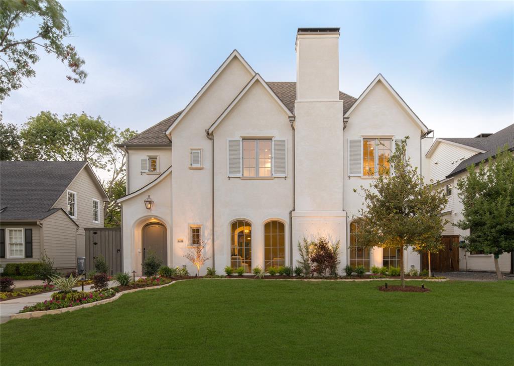 An exceptional new-construction estate located at 4104 Greenbrier Dr, University Park, TX 75225, is now available for purchase, with completion expected in late summer 2025 by Campbell Custom Homes. This transitional-style residence offers approximately 6,000 square feet of elegant living space, featuring 5 bedrooms and 5.2 baths. A striking covered entry corridor with a tranquil water fountain feature leads to the front door, creating a serene and memorable first impression. Inside, a light-filled foyer welcomes you, flanked by a formal living room with an adjoining office or library and a warm, wood-paneled family room—both connected by a stylish walk-through bar. The home also includes a sophisticated dining room with a built-in buffet and china cabinet, seamlessly flowing into a chef ’s kitchen outfitted with wolf & sub-zero appliances, a white oak island, oversized fireplace, adjacent scullery, and a beautifully finished walk-in pantry. Upstairs, the luxurious primary suite serves as a private retreat, complete with a cozy sitting area, spa-inspired bathroom, and a convenient coffee bar at the entry. Expansive nano doors open to a spacious backyard, perfect for indoor-outdoor living. Located within the highly sought-after Highland Park ISD and zoned to Hyer Elementary, this property offers luxury living, top-tier education access, walkability to Preston Center’s shops and restaurants, and timeless design in the heart of University Park.