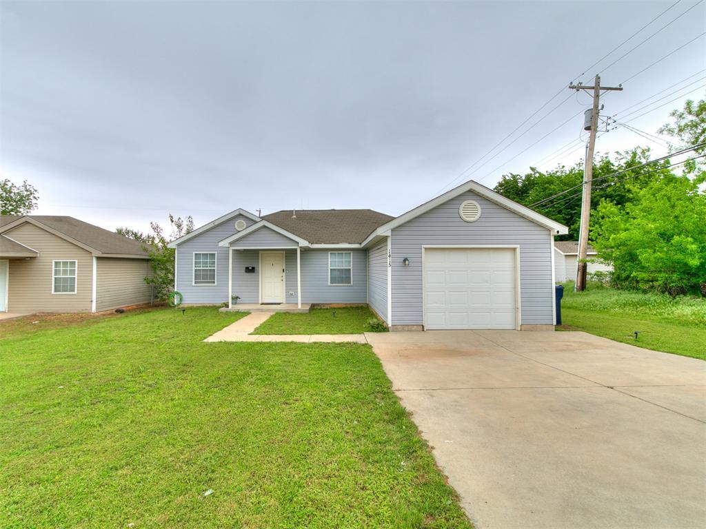 Charming, 2-bedroom, 2-bathroom home offers comfortable living in the desirable Britton District, with convenient access to Chisholm Creek, shopping, dining, entertainment, and the John Kilpatrick Turnpike. With no HOA, this home provides added flexibility and convenience.Inside, you’ll find newer LVP flooring, a recently replaced hot water tank, and an inviting open-concept layout. The spacious kitchen features an oversized counter, while the vaulted living room ceiling creates an airy, welcoming atmosphere. Both bedrooms offer comfortable space and ample closet storage.Additional highlights include a one-car attached garage and a large fenced backyard, perfect for outdoor enjoyment. Vacant and ready for its new owner, this home is an excellent opportunity for a first-time buyer or investor. Built in 2007!Buyer to verify schools, square footage, features, and all other information. Schedule your showing today!