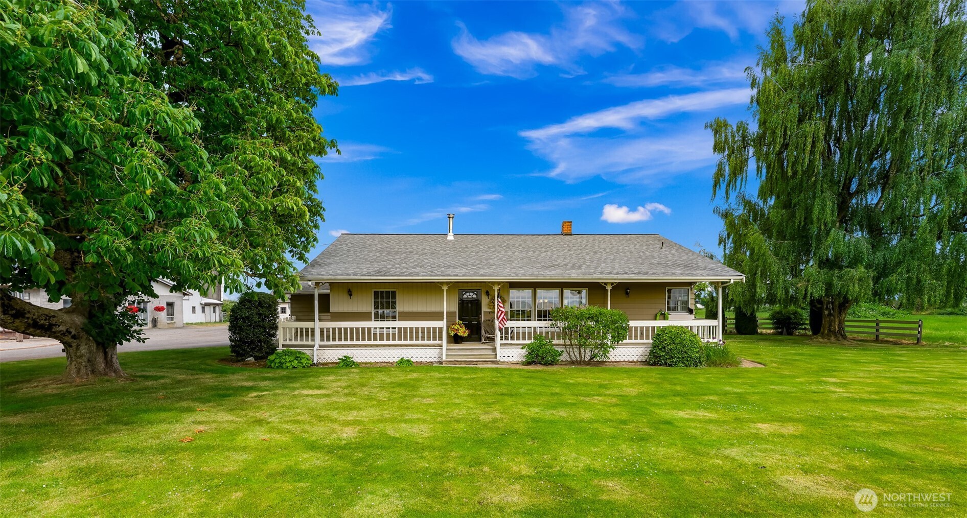 Rarely does a property offer the perfect combination of productive farmland and long-term development potential. Situated on the outskirts of Lynden, this exceptional 45-acre holding features a classic 1910 farmhouse, approximately 40+/- acres of active agricultural ground, and an irrigation well supporting current potato production.    The level, fertile soils and established farming operation provide immediate income-producing potential, while the property's strategic location near Lynden positions it as a compelling long-term investment opportunity. Whatcom County is home to some of Washington's most productive agricultural land, and areas surrounding Lynden continue to be a focus of growth planning and development discussions.    Whether you're seeking a working farm, land bank investment, or a property with future development upside, this offering checks every box. Continue farming today while securing a premier piece of real estate for tomorrow.