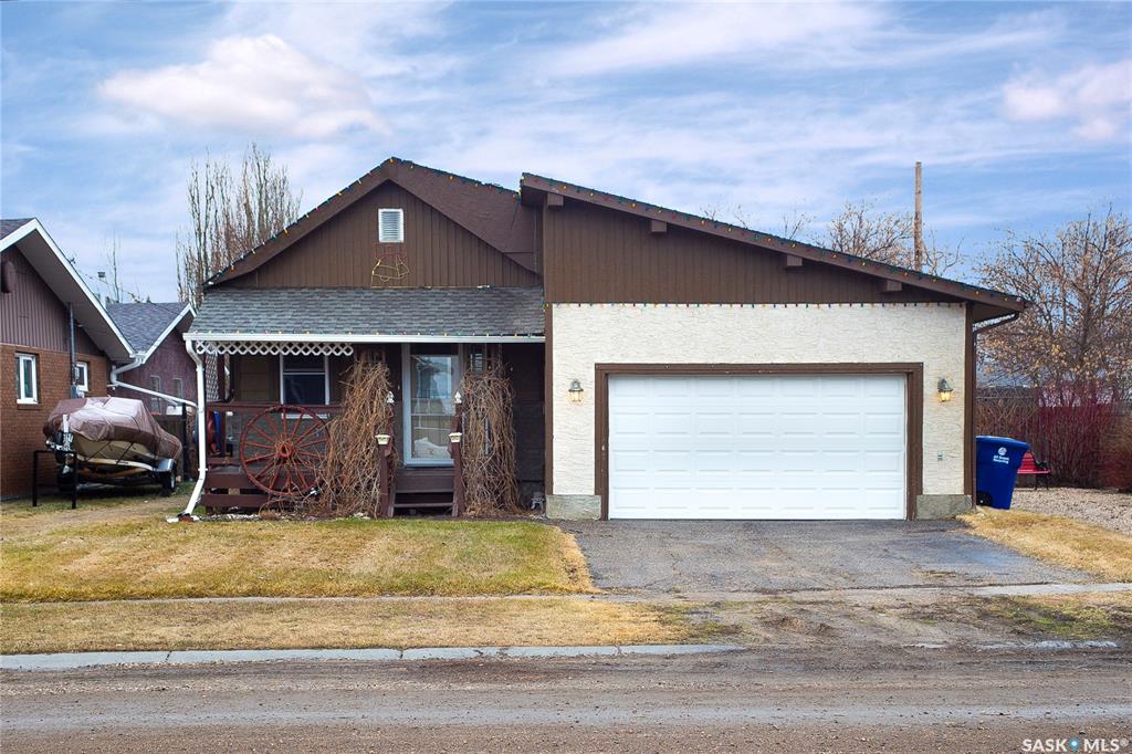Check out this well priced home in Aberdeen. Nice sized bungalow with a large entranceway-office space, a huge kitchen with so many cabinets and a wide open appeal to the dining and living room areas. Living room has a wood burning stove and french doors to the deck and backyard that has some nice decor with plenty of trees, garden space and a storage shed. There's a very spacious primary bedroom and an ample sized, combined 4 piece bath and laundry room. The basement has a bonus room, a roughed in bathroom with a working toilet, some storage space and a utility room. The electrical panel, most of the wiring and the furnace and water heater have all been upgraded. This home could use your own personal touch to make it your own. Can't forget the 20'x22' attached garage with direct entry. Certainly worth a look!!!!!! Call an agent, today!!!!!!!