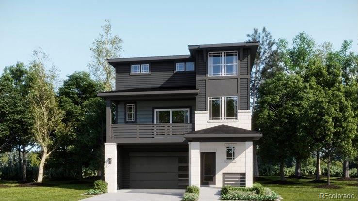 **Contact builder today about Special Financing for this home - terms and conditions apply**Anticipated Completion July 2026! Gorgeous new Sterling Ranch Visage 3-story features 4 bedrooms (3 upper / 1 main), 3.5 baths, great room, nook, kitchen and 2 car garage. Gorgeous finishes and upgrades including stainless steel appliances, vinyl plank flooring, slab quartz counters, spacious island and more! The builder provides the latest in energy efficiency and state of the art technology with several fabulous floorplans to choose from.  What some builders consider high-end upgrades, this builder makes a standard inclusion. This community offers single family homes for every lifestyle. So much to see and do in this charming community – something for everyone. Photos and walkthrough tour are a model only and subject to change.