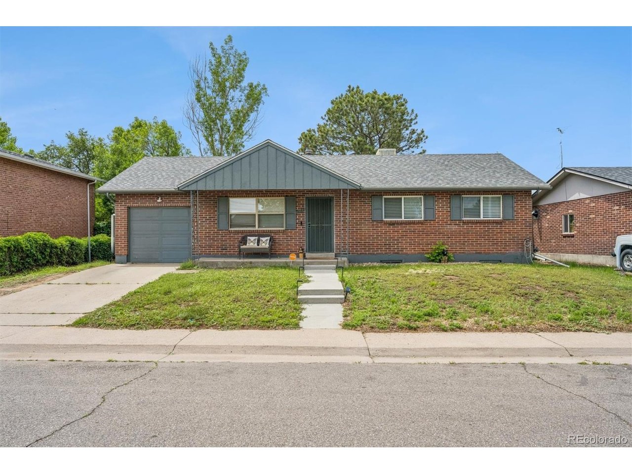 Welcome home to this beautifully remodeled ranch offering the perfect blend of comfort, style, and convenience. Featuring 5 bedrooms total-with 3 bedrooms on the main level and 2 additional bedrooms in the finished basement-this home provides flexible space for family, guests, a home office, or hobbies.The recently updated interior is light, bright, and inviting, with thoughtful improvements throughout. The spacious layout creates an easy flow for everyday living and entertaining, while all appliances are included, making this home truly move-in ready.Step outside to enjoy the large, private backyard, complete with a covered patio-the perfect spot for morning coffee, summer barbecues, or relaxing evenings outdoors.Ideally located near parks and scenic trails, this home also offers quick access to the airport, Rocky Mountain Arsenal, Dick's Sporting Goods Park, major highways, shopping, dining, and entertainment. Whether you're commuting, exploring the outdoors, or enjoying local amenities, you'll appreciate the convenience of this exceptional location.Don't miss the opportunity to own this charming, updated ranch in a highly accessible area!