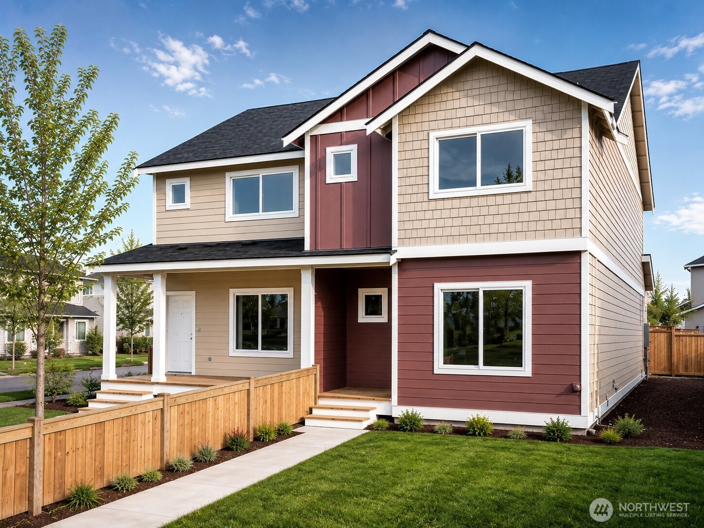 Built in 2026, this thoughtfully designed 4-bedroom, 2.5-bath home offers a clean, modern aesthetic with an open layout, contemporary finishes, and abundant natural light throughout. The functional floor plan is suited for today’s lifestyle and highlighted by a well-appointed kitchen featuring stainless steel appliances, quality materials, and energy-efficient construction designed for comfort and ease. Located just steps from a neighborhood park, this home offers a wonderful balance of privacy and connection. Enjoy nearby green spaces, walkable streets, and convenient access to local amenities, schools, and major routes throughout Tacoma. A great opportunity to own brand-new construction in an established neighborhood.