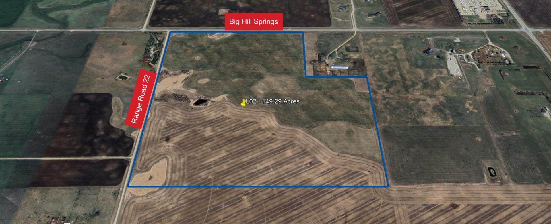 Big Hills Spring Road Rge 22