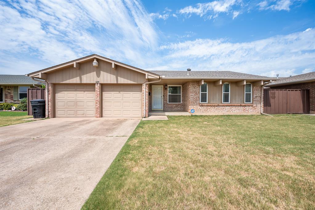 Welcome home to this charming Moore home with a fresh, updated feel! Featuring new flooring and fresh paint throughout, this home is move in ready and offers a clean, neutral backdrop for its next owners. The spacious backyard is perfect for entertaining and relaxing, with a beautifully bricked back patio that creates a great outdoor living space. A storm shelter provides added peace of mind during Oklahoma weather. Conveniently located in Moore with easy access to shopping, dining, schools and major highways. A great opportunity to own a home that has had thoughtful updates done for you!