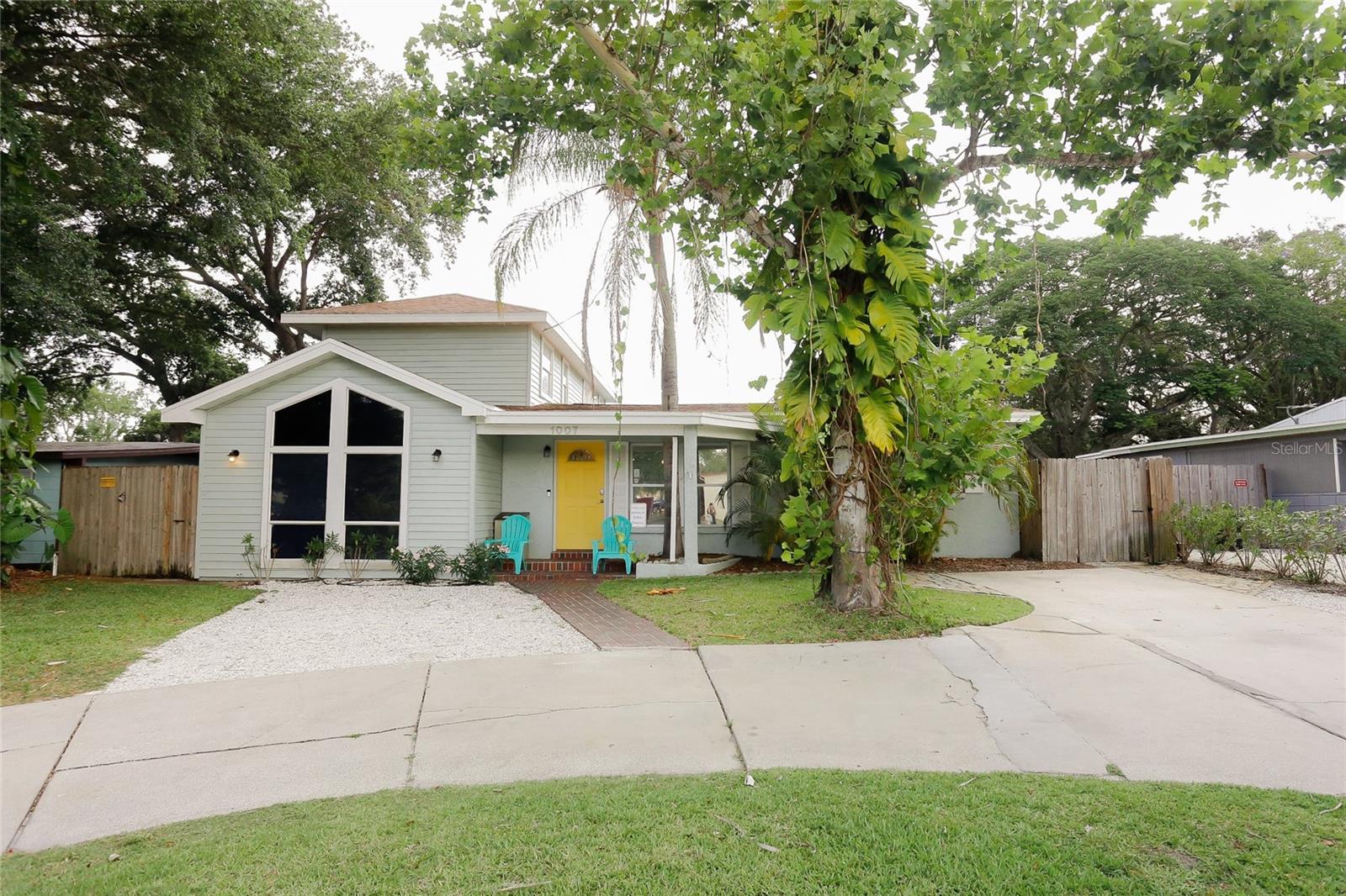 Welcome to the Sandpiper Retreat, a 5 bedroom, 3 bathroom heated pool home currently operating as a vacation rental. This layout is perfect for those who want their own space. There is a master suite on the first floor, second floor (with separate office space and outdoor balcony), and 2 bedrooms and a bathroom on the other side of the first floor. You'll love the new finishes in the home: renovated kitchen, 3 bathrooms, flooring, paint, etc. The home also boasts a new roof and two new A/C systems as of 2021. The heated pool, screened enclosure, and xeriscaped, fully-fenced backyard makes the backyard an oasis. Come see it!