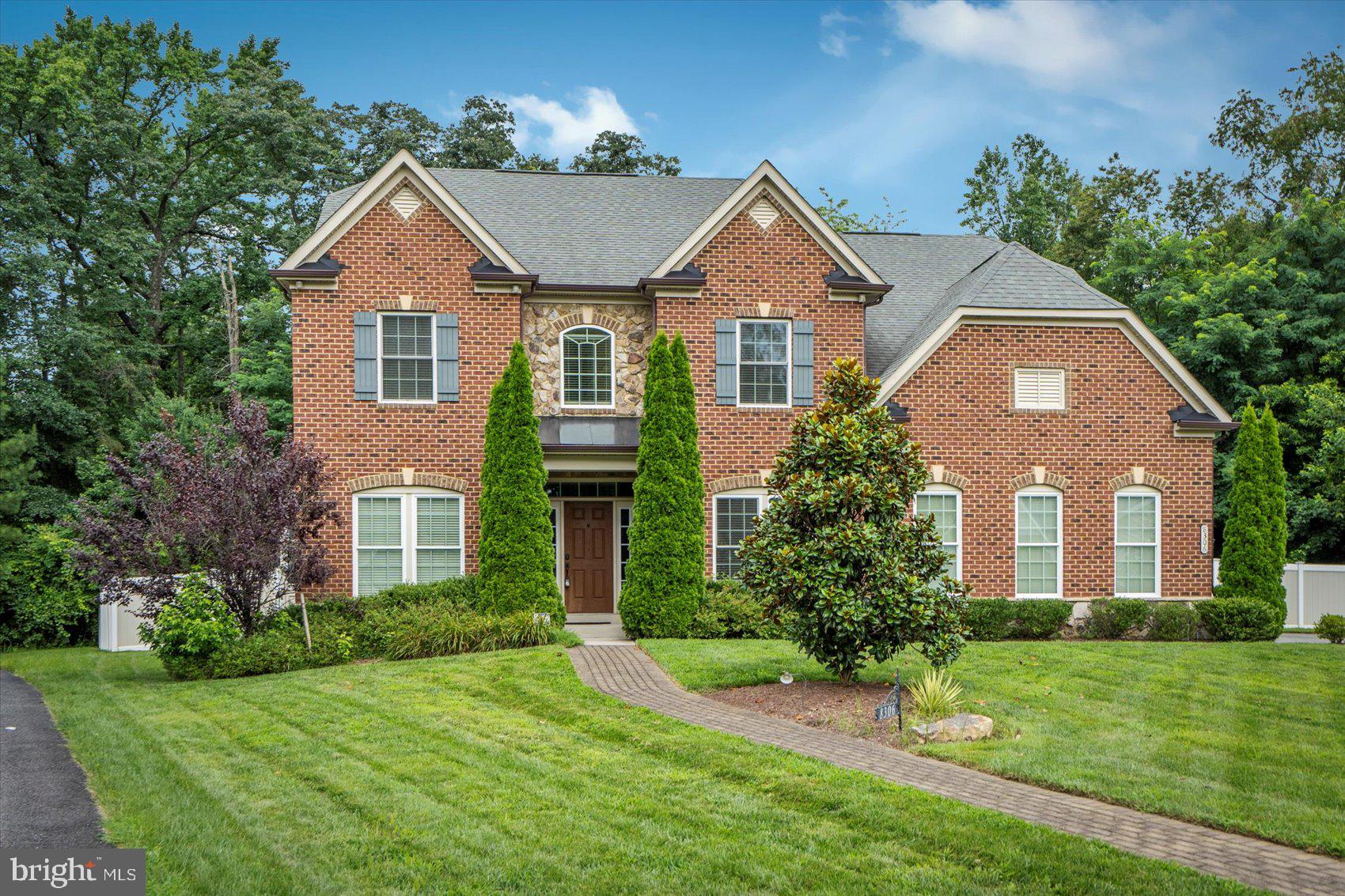 GORGEOUS 5 Bedroom 5 FULL Bath Colonial on a Cul de Sac in PARK RETREAT * Features Include: OPEN concept foyer with STUNNING curved staircase * FABULOUS kitchen with GRANITE countertops,  ceramic backsplash, stainless steel appliances, Island with seating, SUN filled breakfast room and a pantry * Formal living room and dining room * Main level family room has a GAS fireplace and surround sound system * Office and a FULL bath complete the MAIN level * The UPPER level offers a SPACIOUS Primary Suite with a sitting area, walk in closet and tray ceiling, THREE additional bedrooms: one with a FULL bath and the other two bedrooms share a bathroom * On the LOWER level you will find a LARGE rec room with a wet bar, mini fridge, dishwasher, surround sound system, 5th bedroom, FULL bath, PLENTY of storage and a walk up to the fenced yard with a deck patio and dog run * TWO car side entry garage * Additional features: New appliances: refrigerator, dishwasher washer & dryer, new ceiling fans, central vacuum, in-ground irrigation, back-up hydro powered sump pump, night time exterior lights and paved walk way to front door * Private access to the B&A Trail borders the community * Severna Park School District * This IMMACULATE home has been well maintained and is a MUST SEE!!