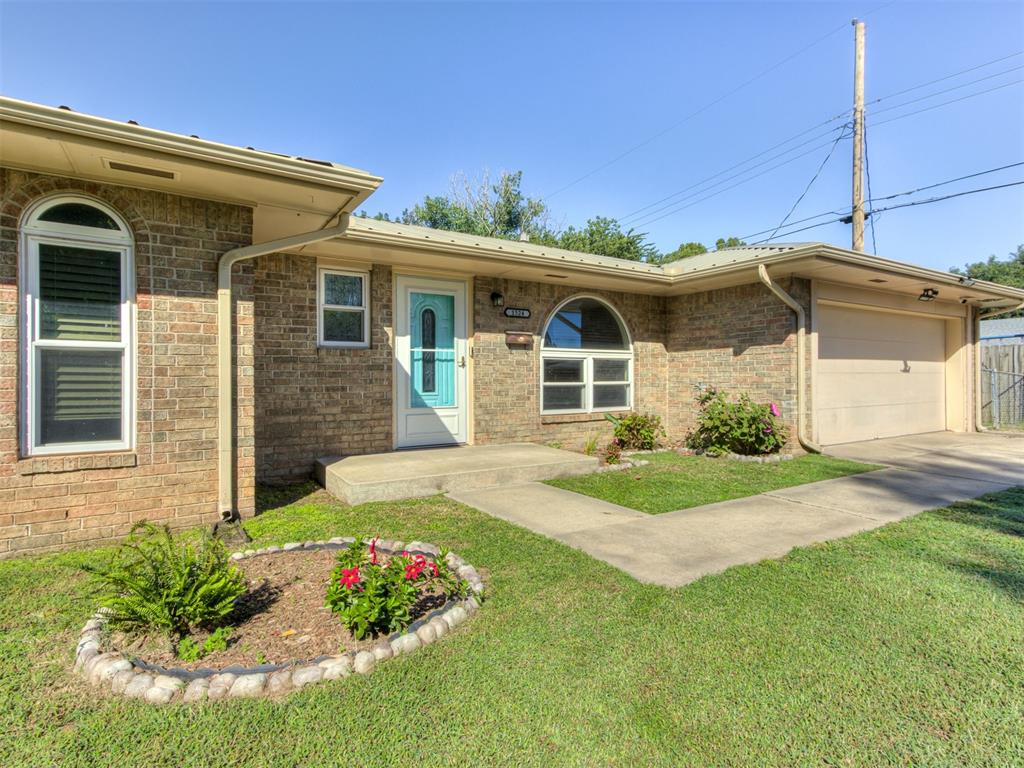 Welcome to 1524 Wilshire Ave – beautifully updated and ideally located just minutes from the OU campus! This 3-bedroom, 2-bath home offers 1,536 sq ft of thoughtfully designed living space in a highly convenient location near I-35 and Highway 9. Step inside to a brand-new kitchen featuring custom cabinetry, stunning granite countertops, travertine backsplash, and granite window sills. Vinyl wood flooring flows throughout the entire home—no carpet to worry about! The spacious living room features a handsome brick fireplace with gas logs and a built-in bookshelf, creating a cozy yet functional centerpiece. A second front living area offers flexible space—perfect for a home office, study, or additional sitting room. The oversized primary suite includes a walk-in closet and private en-suite bath. Two additional bedrooms are generously sized and share a large, updated hall bathroom. Step outside to a HUGE, fully fenced backyard—your private retreat with a covered patio, ideal for outdoor living and entertaining. Enjoy peace of mind with a less-than-one-year-old HVAC system, which qualifies this home for a sizable discount on homeowners insurance. Take advantage of additional storage space with the 16x20 backyard shed. Move-in ready and packed with updates, this home combines comfort, style, and unbeatable location. Don’t miss your chance—schedule your private showing today!