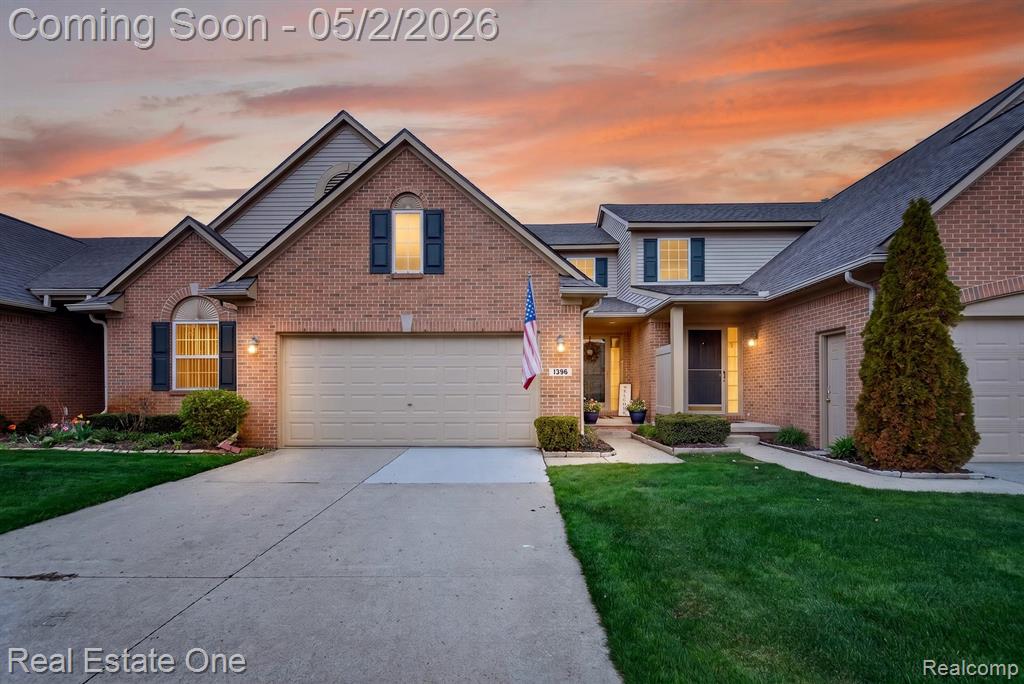 Discover the allure of condo living at 1396 Waverly DR, White Lake Charter Township, MI. Built in 2003, this gorgeous home presents a wonderful opportunity to embrace a lifestyle of comfort and convenience. The kitchen is thoughtfully appointed with stainless steel appliances and stone counters, offering a peninsula that invites casual dining or lively conversation. It's a space designed for both culinary exploration and effortless entertaining with the adjoining dining room and large great room. One of the bedrooms offers an impressive high ceiling, while the spacious primary features a vaulted ceiling, both with large windows each creating an expansive and airy ambiance.  And the primary walk in closet is to die for!!  The bathrooms are designed for comfort, with one featuring a double vanity, providing ample space and convenience.  There's a convenient half bath on the first floor as well as in the finished basement!  In the basement is an additional large living area which is all open to a snack/bar area perfect for kids and adults!! Beyond the interior, an outdoor dining area provides a charming setting for al fresco meals and gatherings. The dedicated laundry room adds to the home's practical appeal as well as the attached large 2 car garage.  This condo has it all and offers an exceptional opportunity to experience a refined and comfortable lifestyle; schedule your private viewing today!