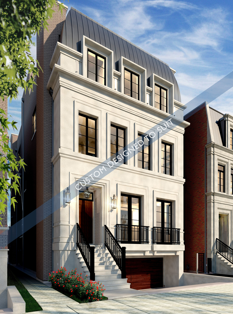 Truly the last new construction opportunity on the most coveted block in Lincoln Park!  The Savane Properties Design Built team presents and exceptional custom new construction home on the most desirable street in Chicago on a rare extra wide lot. This home offers 5 to 8 Bedrooms, 5 plus baths, state-of-the-art luxury finishes, expansive indoor/outdoor living spaces, lavish master suite, Front driveway access to your attached heated garage, and highlighted with a penthouse great room with walk-out terrace with unrivaled city views. Options include a private "suburban sized" sanctuary like raised rear yard, sport court, in ground pool, and 5-stop elevator. Build from 6,000 sq ft to 9,000 sq ft. The integrated Savane Design + Build team, with their experienced in-house staff, provides a turnkey process to assist with putting your individual personal aesthetic on the home. Designs from Traditional to Contemporary. Photos are from a previous project and are for illustrative purposes.