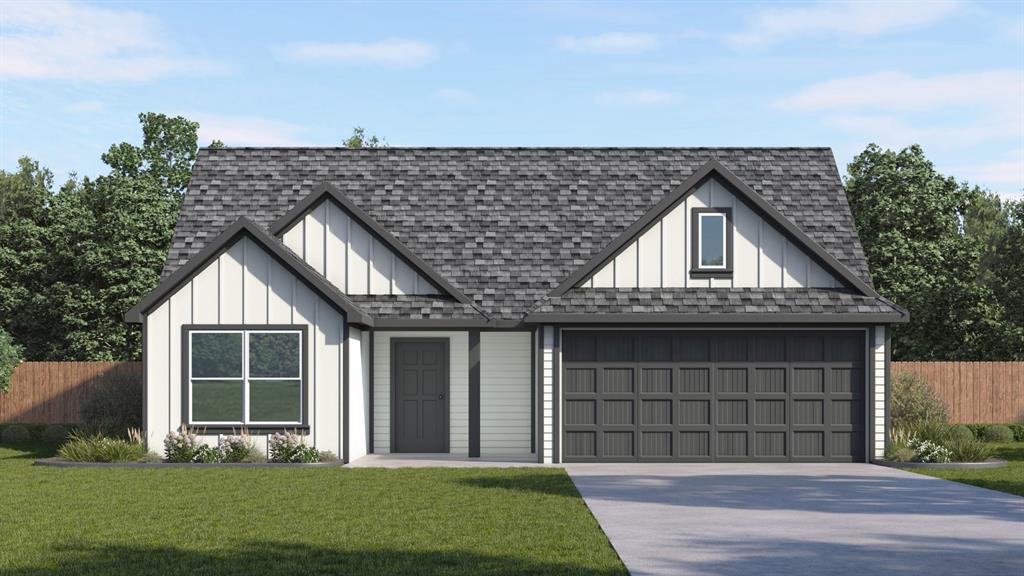 Denton — 3 bed | 2 bath | 1574 sq ftDiscover the Denton plan, one of our new homes in The Enclave at Blackwood Farms in Oklahoma City. With 3 bedrooms, 2 bathrooms, and 1574 square feet, this home offers space and comfort. Secondary bedrooms are thoughtfully placed near the entry, leading you into the open-concept living spaces. The kitchen showcases shaker-style cabinets, stainless steel appliances, a pantry, and a central island with sink and dishwasher. At the back, the primary suite provides privacy with an adjoining bath and a generous walk-in closet. This home includes our Home Is Connected® smart home package — featuring a camera doorbell. It also comes with a fully sodded yard and a front landscaping package for added curb appeal. This design blends function and style, making it perfect for families searching for new homes in Oklahoma City.