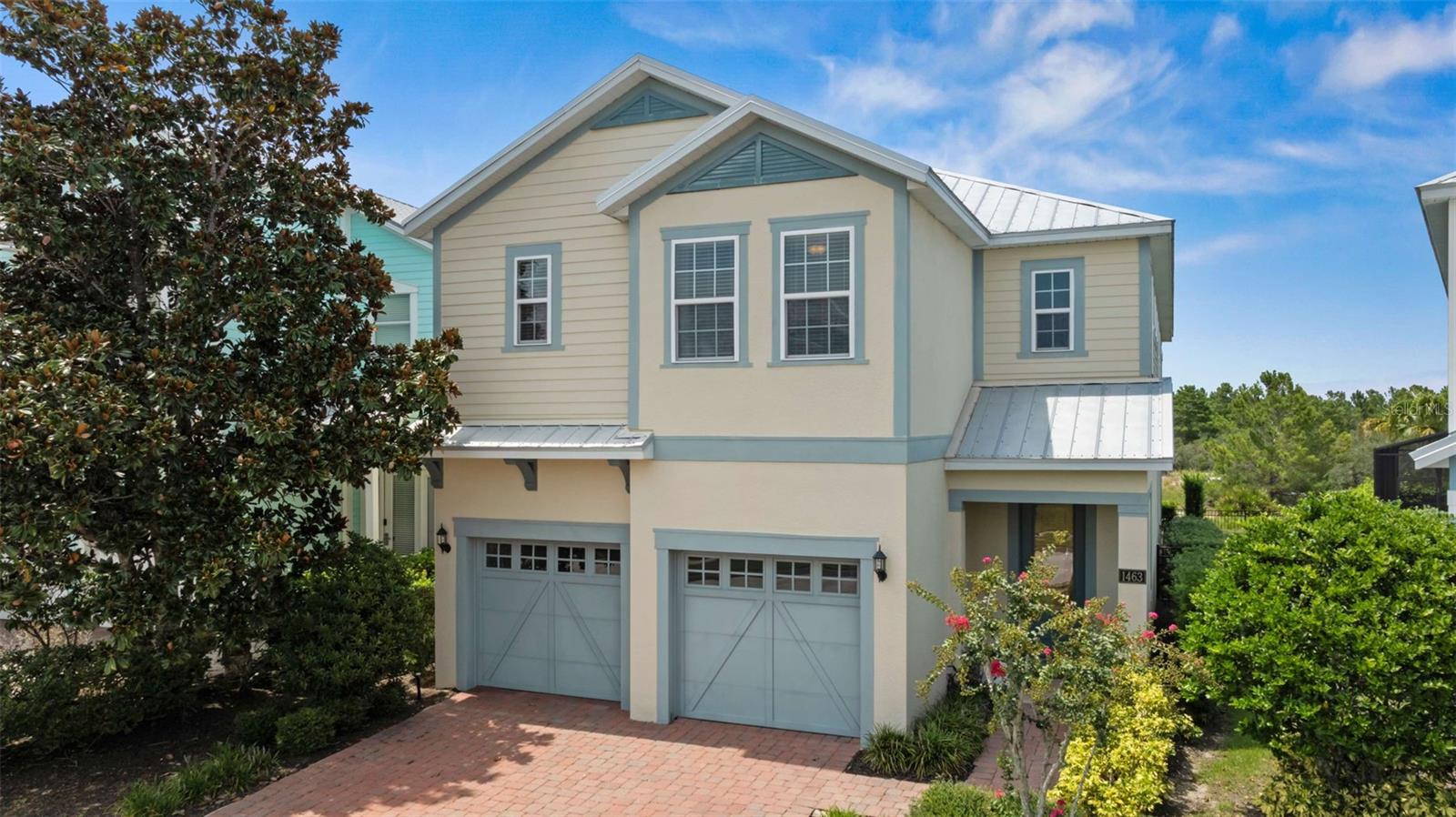 Experience the best of Florida living in this beautifully maintained six-bedroom, six-bathroom pool home located in the picturesque Patriot’s Landing neighborhood of Reunion Resort. Built in 2017 and fully furnished, this residence backs onto peaceful conservation land, offering incredible sunset views and a tranquil natural setting. From your private lanai or the upstairs primary suite, enjoy sights and sounds of local wildlife, including deer, wild turkeys, and even the occasional tortoise—an ideal retreat for nature lovers and bird watchers alike.

Designed with both comfort and style in mind, the home features a two-story entry with a striking driftwood chandelier that sets the tone for its coastal-modern aesthetic. Soaring 10-foot ceilings and an open-concept layout create a seamless connection between the kitchen, dining, and living spaces, all of which open to the covered lanai and screened-in pool area. The chef’s kitchen includes a spacious island with seating, a drop sink, built-in convection oven, cooktop with Elite Series hood, and ample cabinetry for storage.

Each of the six bedrooms includes its own en-suite bathroom and walk-in closet, ensuring comfort and privacy for every guest. The second floor also features a generous loft/game room, perfect for entertainment and relaxation. Whether used as a full-time residence, vacation home, or income-generating short-term rental, this property is versatile and move-in ready. Just bring your toothbrush!

Located within the world-class Reunion Resort, this home provides access to an array of premium amenities including three championship golf courses, a full-service spa, multiple restaurants, tennis courts, walking trails, and an expansive water park. All of this is just a short drive from Walt Disney World, Universal Studios, and Orlando’s other top attractions, as well as an hour in either direction to Florida’s stunning east and west coast beaches.

Currently used as both a second home and a short-term rental, the property has a strong rental history with repeat guests and excellent reviews. The listing agent is also the property manager and can provide detailed income and expense information upon request.

Whether you're looking for a full-time residence, a vacation retreat, or a high-performing investment property, this stunning home offers the perfect combination of luxury, location, and lifestyle. Don’t miss the opportunity to make it yours—schedule your private showing today!