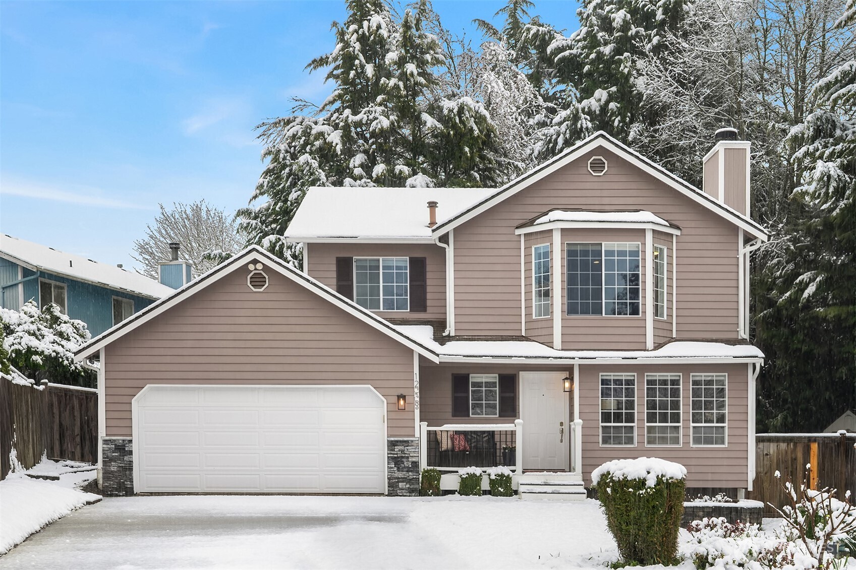 Welcome to this beautifully maintained home tucked away on a quiet cul-de-sac! Offering 1,560 sq ft, this 3 bedroom, 2.5 bathroom home features a bright and inviting layout perfect for everyday living and entertaining. The cozy living room showcases a stylish fireplace with shiplap accent wall and abundant natural light. The updated kitchen features stainless steel appliances, quartz countertops, and a timeless herringbone tile backsplash.    Upstairs you'll find comfortable bedrooms including a spacious primary suite and plenty of room to relax. Step outside to enjoy the large fully fenced backyard with a firepit area, garden space, and plenty of room for outdoor gatherings, pets, or play.    Located in a desirable cul-de-sac setting with added privacy, this home offers the perfect combination of comfort, charm, and functionality while still being conveniently close to shopping, dining, and commuter routes.