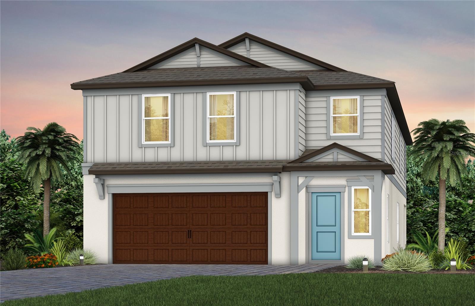 Under Construction. Pulte Homes is now selling in Vida’s Way, in a sought-after Wesley Chapel, FL, location. Enjoy pristine land that provides miles of walking trails, a dog park, and a community garden. A clubhouse with fitness, rec, and social spaces sits alongside a resort-style pool, playground, event lawn, fire-pit and pickleball courts for all.
The consumer-inspired Whitmore floor plan, with an open-concept home design, has all the upgraded finishes you've been looking for. The designer kitchen showcases a spacious center island, a large, single-bowl sink, modern white cabinets, 3cm quartz countertops with an 8"x9" white hexagon tiled backsplash, and Whirlpool stainless steel appliances including a built-in oven and microwave, stovetop with range hood, and dishwasher.
The bathrooms have matching cabinets and quartz countertops and comfort height commodes. Plus, the Owner’s bath features a walk-in shower, linen closet, private commode, and dual sinks. There is luxury vinyl plank flooring in the main living areas, 12”x24” tile in the baths and laundry room, and stain-resistant carpet in the bedrooms and loft.
This home also features a 1st floor guest bedroom and full bath, a convenient 2nd floor laundry room, a large kitchen pantry, an Owner’s suite with 2 walk-in closets, and a 2-car garage.
Additional features and upgrades include LED downlights in select locations, pendant pre-wiring in the kitchen, TV prep in the gathering room, upgraded cabinet hardware and a Smart Home technology package with a video doorbell. 
Enjoy peace of mind with Pulte’s transferable, 10-year Limited Structural Warranty that covers materials and workmanship in the 1st year, workability of plumbing, electrical, HVAC, and other mechanical systems through the 2nd year, various types of water infiltration and internal leaks through the 5th year, and the structural integrity of the home through the 10th year. Plus, we’re currently offering limited-time incentives and below-market rates!