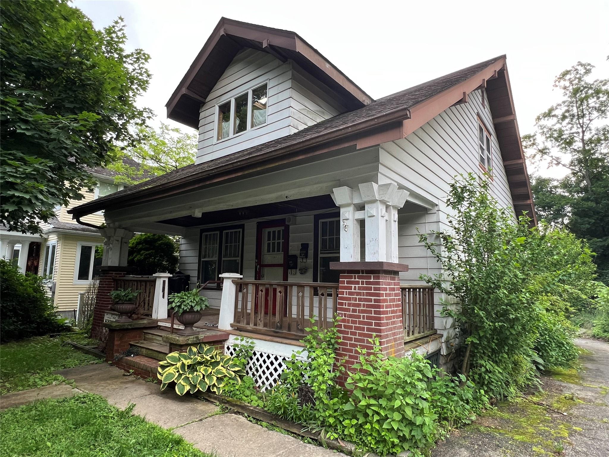 Built in 1930, this original Sears, Roebuck & Co. “Vallonia” model home is set on a peaceful + family friendly dead-end street just minutes from the vibrant Village of Mt. Kisco. This historic craftsman bungalow’s hallmarks include a deep front porch with grouped columns, wide overhanging eaves, a prominent front dormer, and charming period woodwork throughout. First time on the market in generations, this solid and intact character driven home is a hidden gem just awaiting a restoration-minded individual to bring out it’s full potential.  Home is being sold AS-IS.  No repairs or upgrades will be made.  Camera's are in use throughout home.