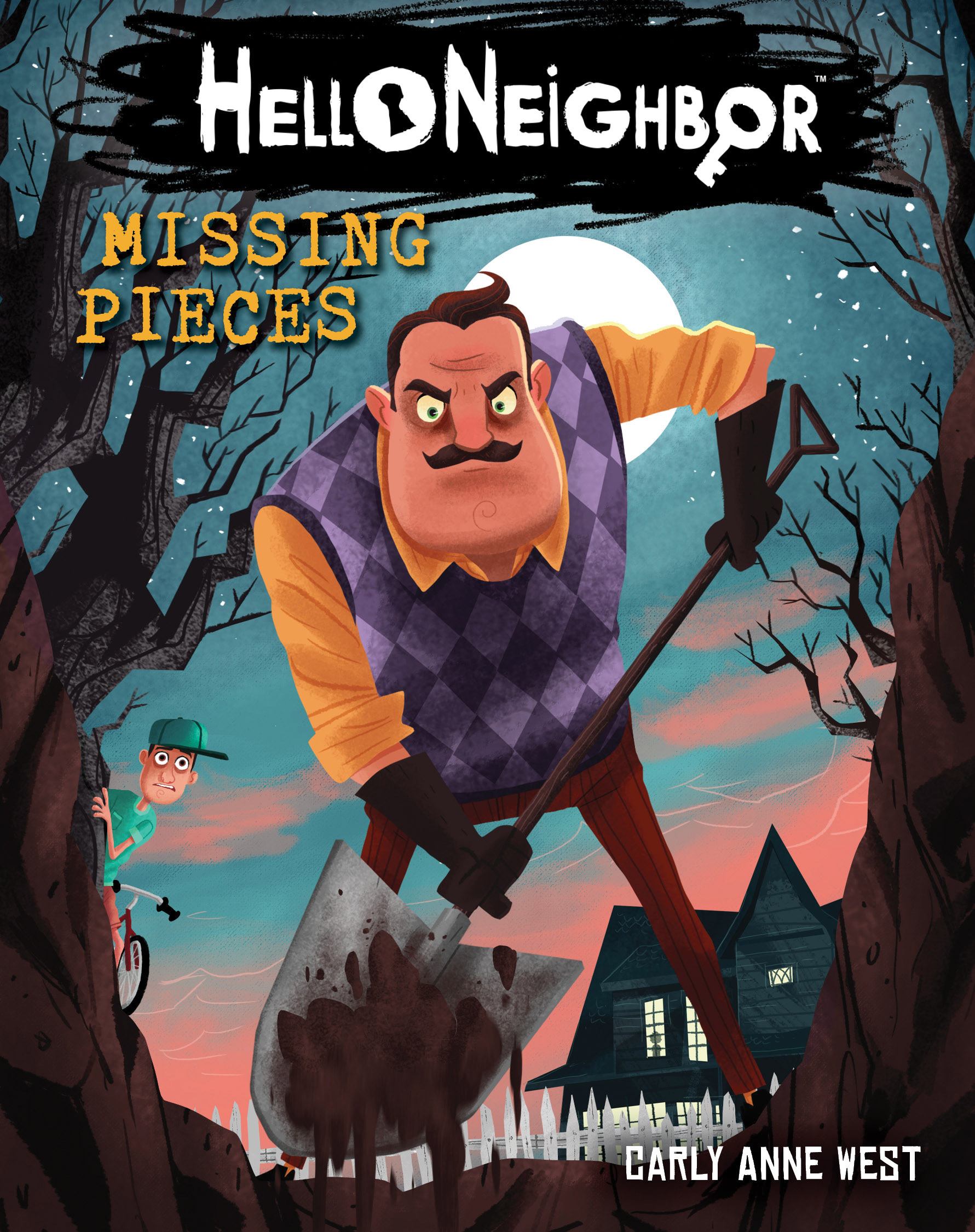 Карли энн уэст hello neighbor. Карли энн уэст привет сосед. Hello neighbor книги. Hello neighbor книги. Привет сосед.