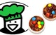 View full size image Mini CBD brownie bites w/ candy pieces