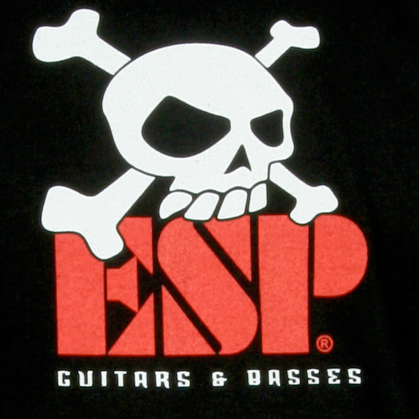 ESP Guitars "Skull Logo" TShirt ESP Guitars
