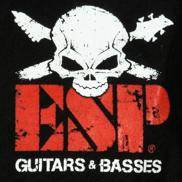 ESP Guitars "Skully 2 Logo" Work Shirts ESP Guitars