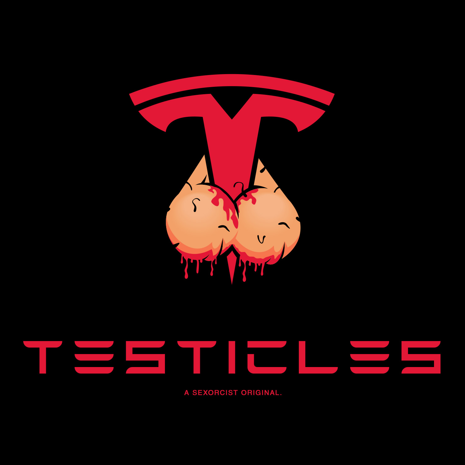 Sexorcist"Testicles" TShirt Necro