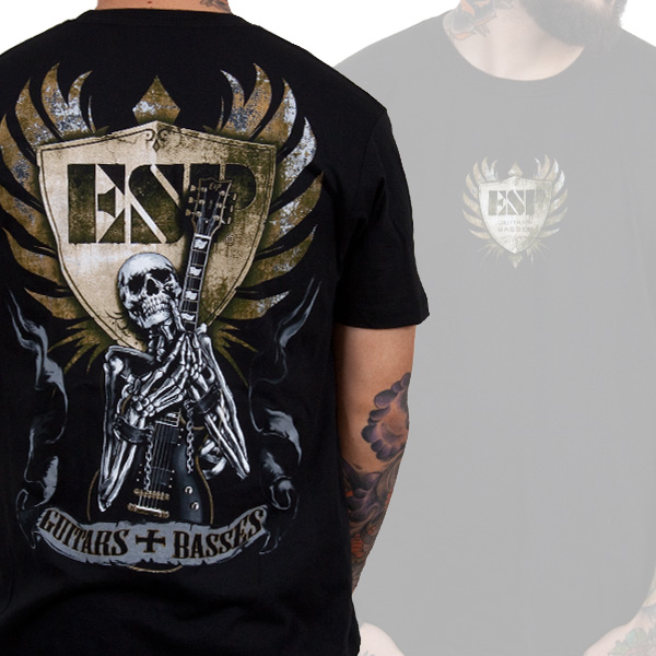 ESP Guitars "Grave Rocker" TShirt ESP Guitars