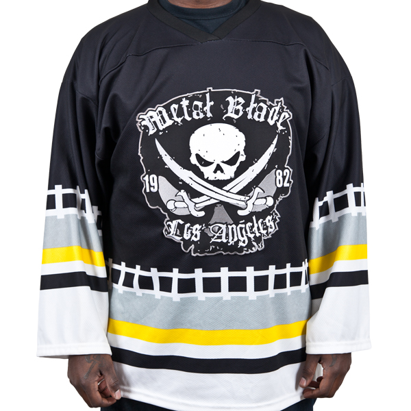 Metal Blade Records "Tracks Hockey Jersey" Hockey Jerseys Metal Blade Records