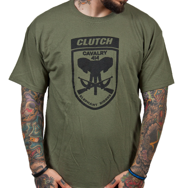 Clutch "Elephant Riders" TShirt Clutch
