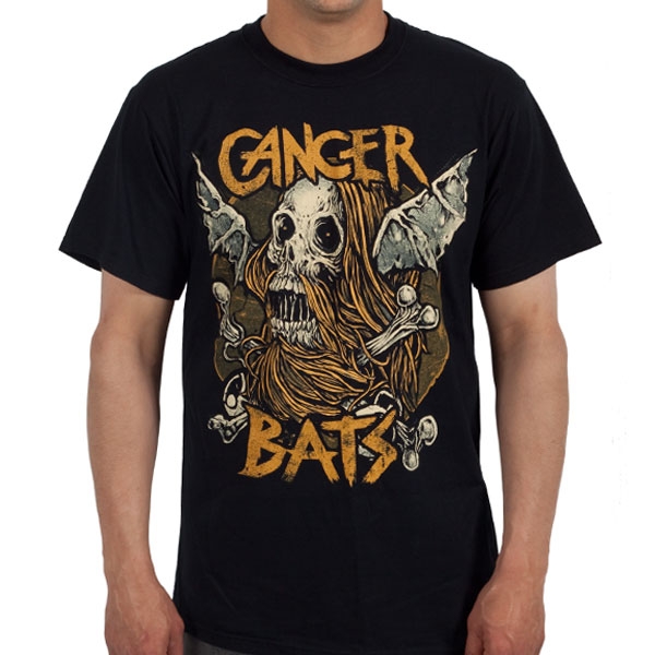 Cancer Bats "Skull Bat" TShirt IndieMerchstore