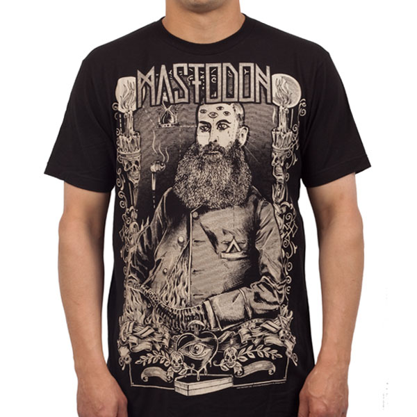 Mastodon "Beard" T-Shirt - IndieMerchstore