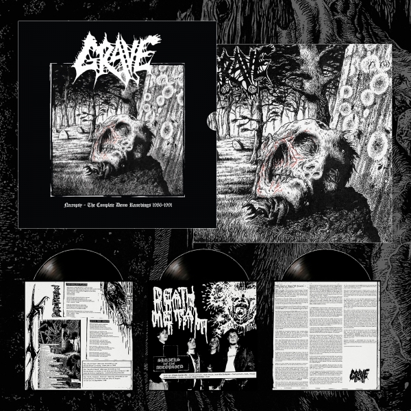 Necropsy - The Complete Demo Recordings 1986-1991 (Black triple vinyl set)