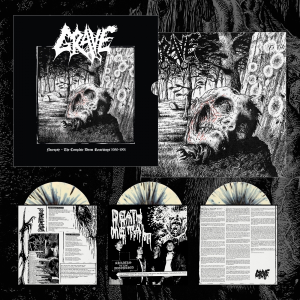 Necropsy - The Complete Demo Recordings 1986-1991 (Bone/black splatter triple vinyl set)