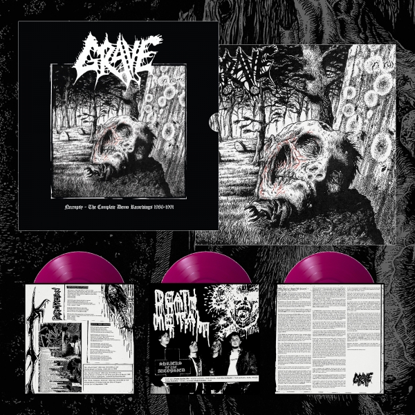 Necropsy - The Complete Demo Recordings 1986-1991 (Transparent purple triple vinyl set)