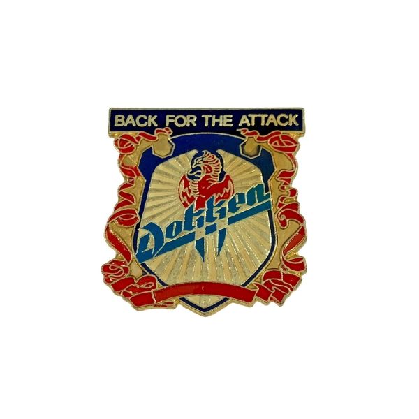 Vintage Back For The Attack Crest