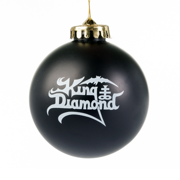 King Diamond "No Presents for Christmas Ornament (Black)" Ornaments