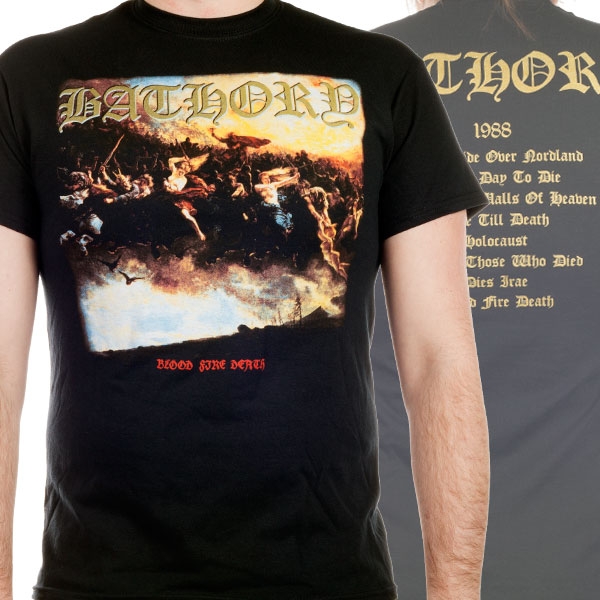 bathory blood fire death shirt