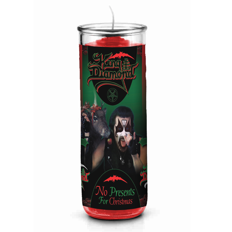 King Diamond "No Presents for Christmas Candle" Candles King Diamond