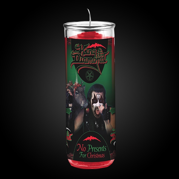 King Diamond "No Presents for Christmas Candle" Candles King Diamond