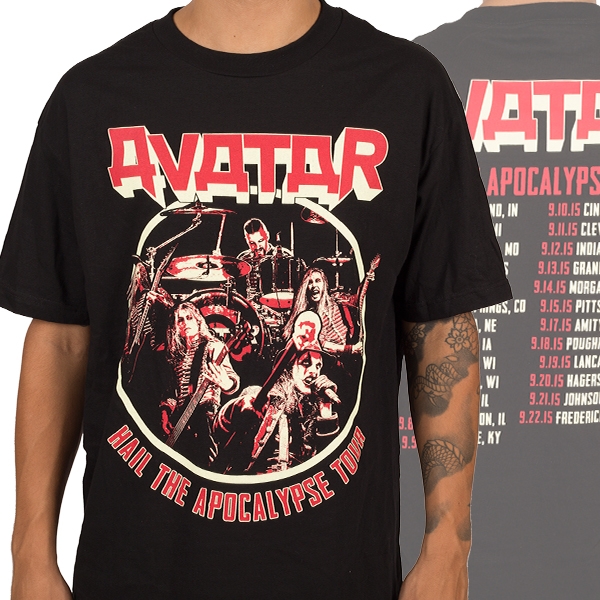 avatar metal t shirt