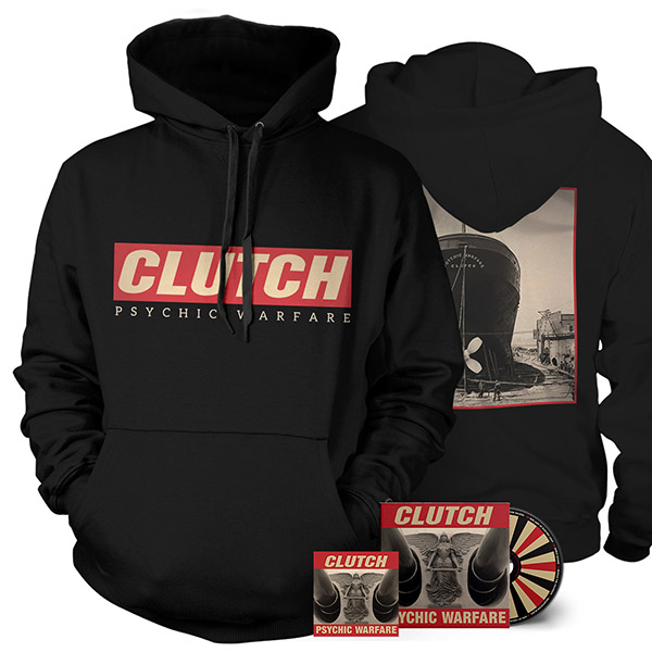 clutch band hoodie