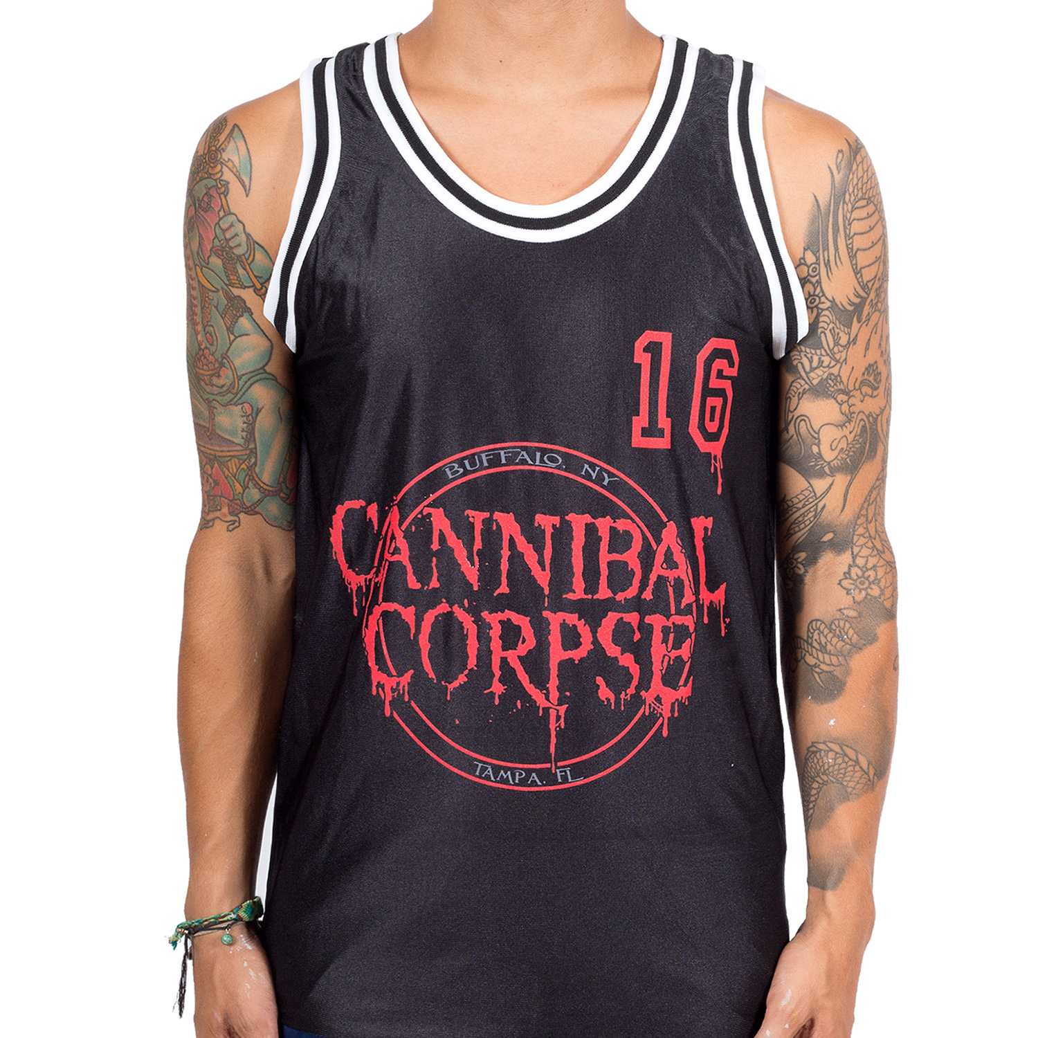 Cannibal Corpse "Seal Logo" Basketball Jerseys IndieMerchstore