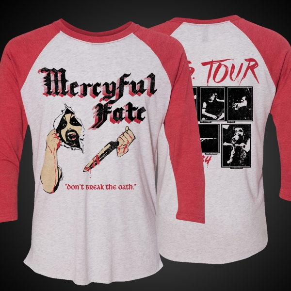 Mercyful Fate "Don't Break The Oath 1984" 3/4 Raglan ...