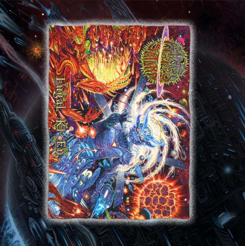 Rings of Saturn "Lugal Ki En (All Over)" Blanket