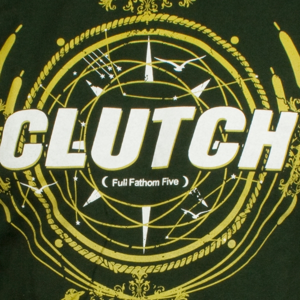 Clutch "Full Fathom Five Compass" TShirt Clutch