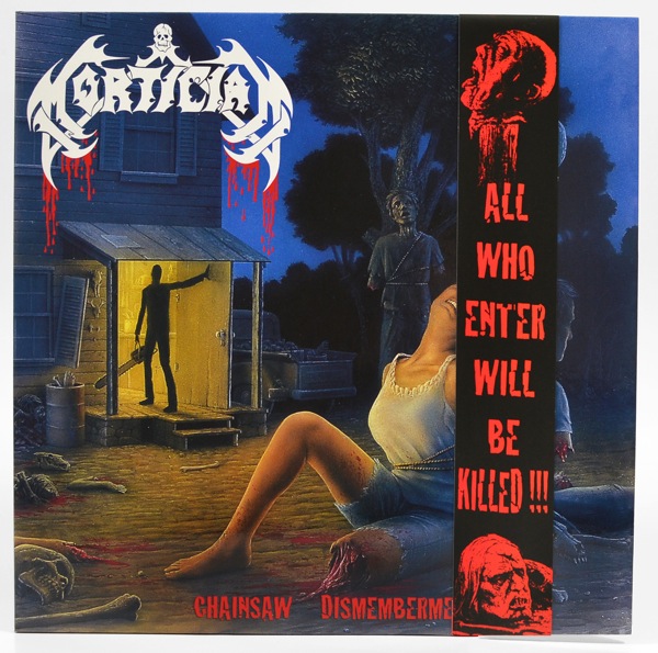 Mortician "Chainsaw Dismemberment 2LP *Blue Splatter/Red*" 12